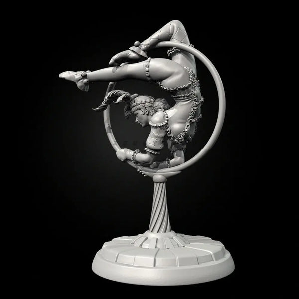 38mm Circus Performer, Resin Model Figure Kit, Historical Theme, Unassembled and Unpainted