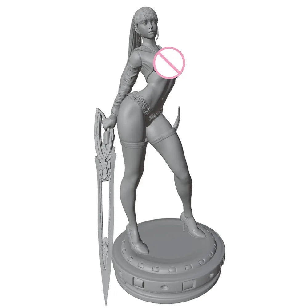 1/24 Demon Female, 2 Figures, Resin Model Figure Kit, Unassembled and Unpainted