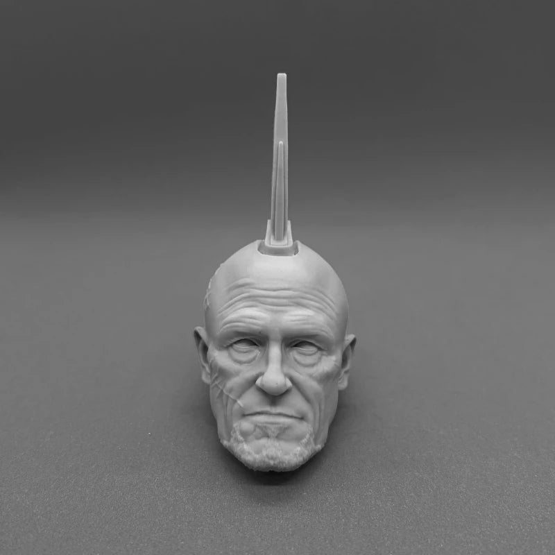 1/6 Interchangeable Sci-Fi Heads, Resin Model Bust Kit, Sci-Fi Theme, Unassembled and Unpainted