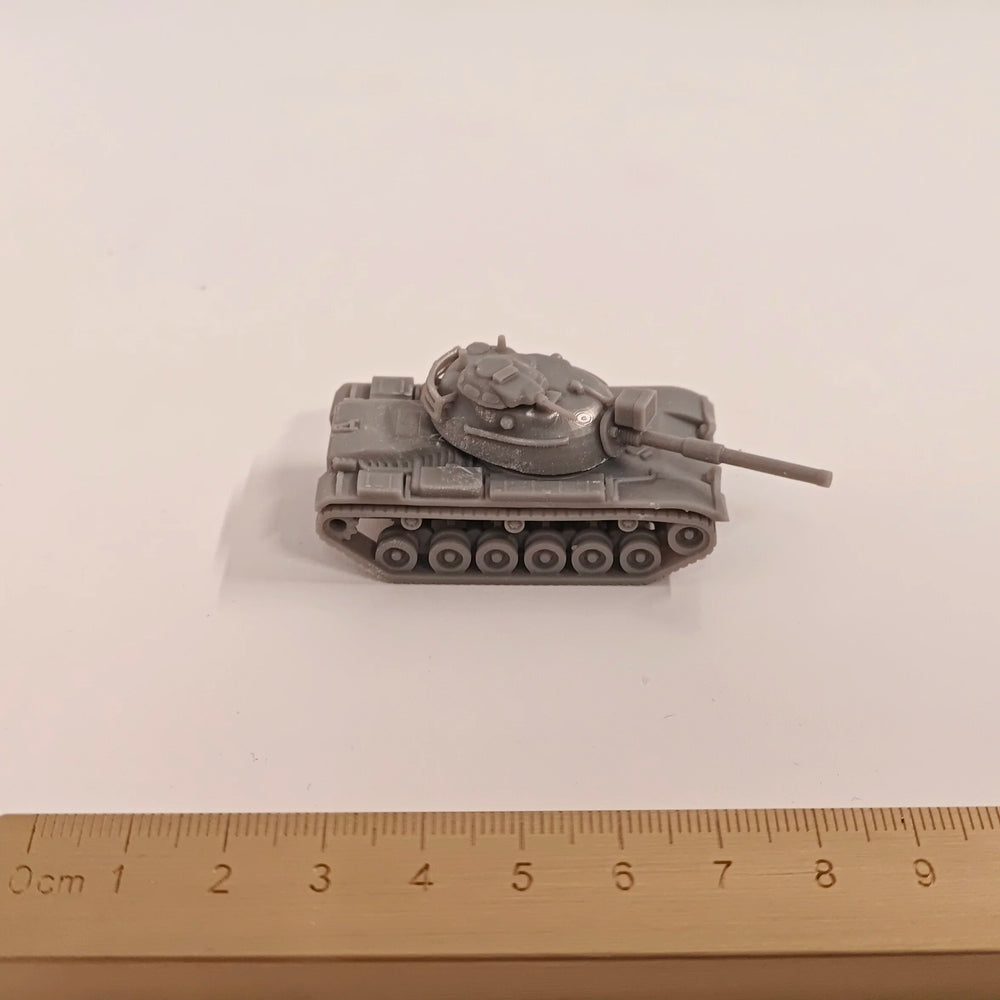 1/144 Cold War M60 Main Battle Tank, Resin Model Vehicle Kit, Unassembled and Unpainted