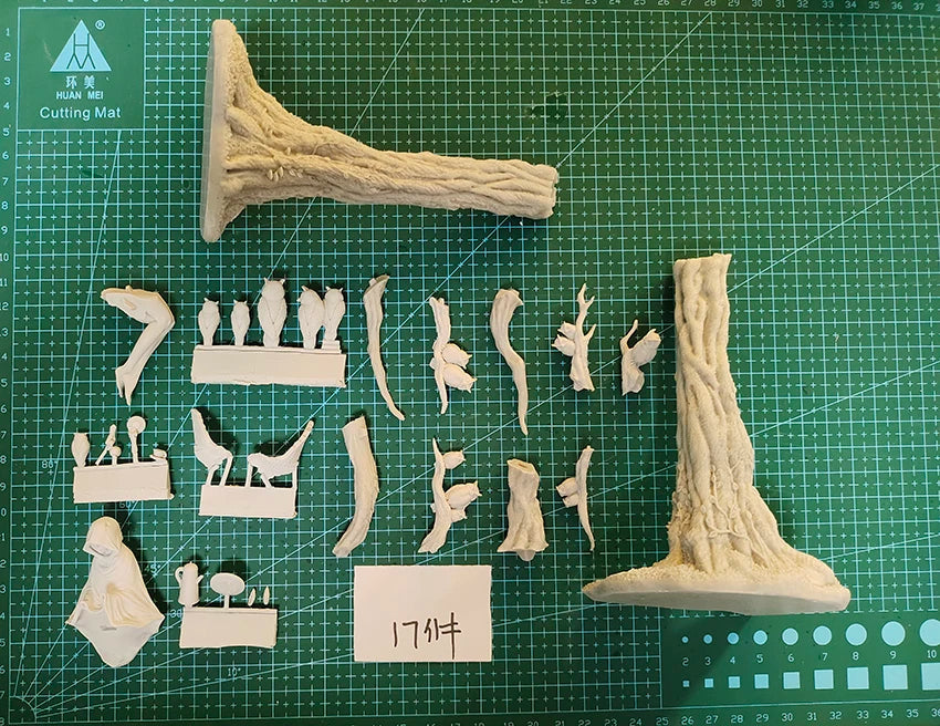1/24 Ancient Fantasy Ancient Warrior, Resin Model Figure Kit, Unassembled and Unpainted