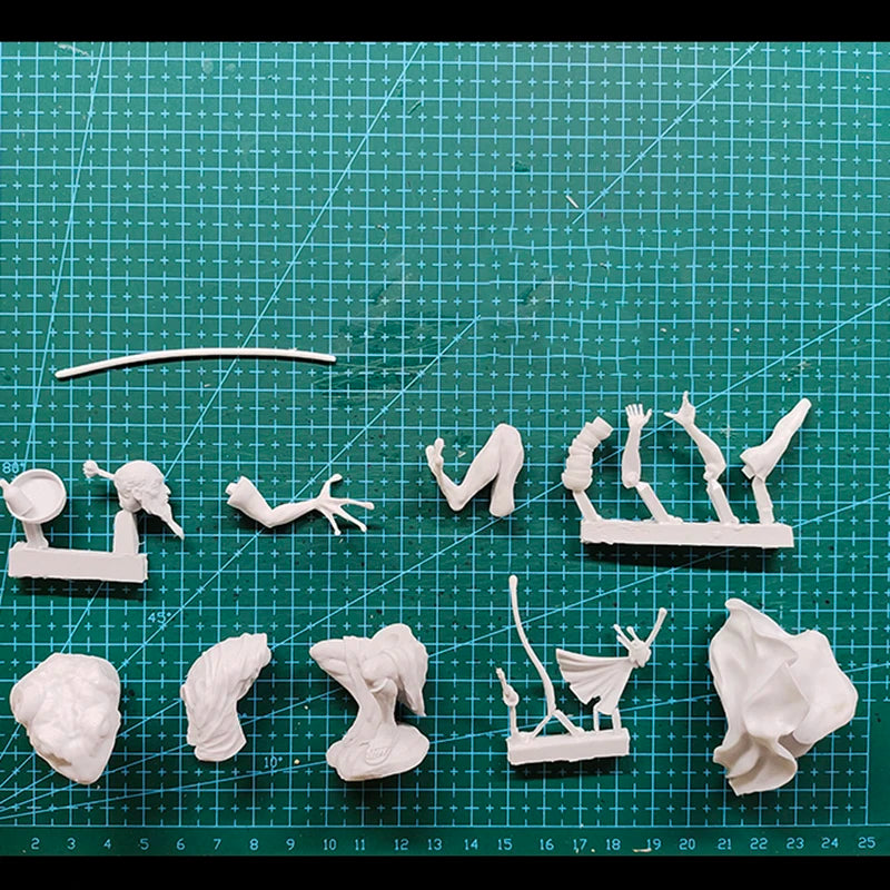 1/24 Dragon Warrior, Resin Model Figure Kit, Fantasy Theme, Unassembled and Unpainted