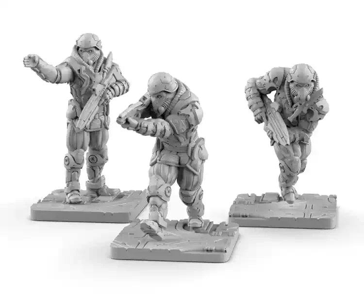 1/35 Mech Warrior, Resin Model Figure Kit, Sci-Fi Theme, Unassembled and Unpainted