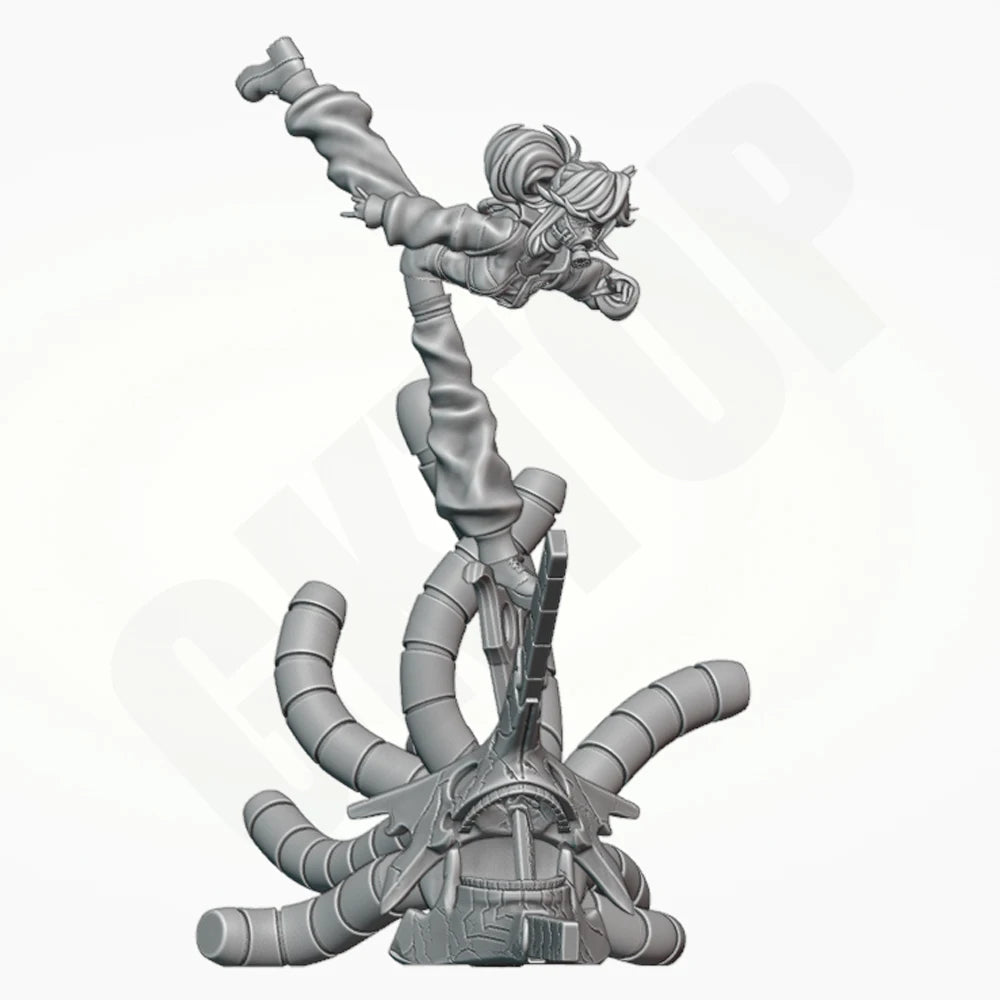 1/24 Fantasy Beauty, Resin Model Figure Kit, Anime Theme, Unassembled and Unpainted