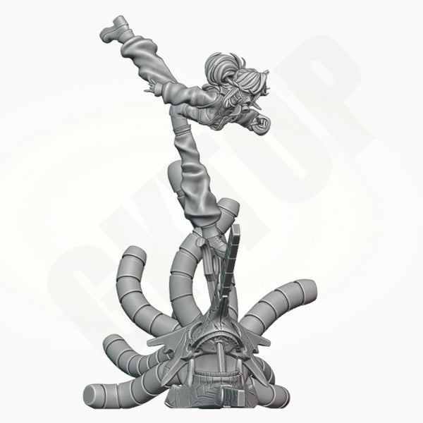1/24 Fantasy Beauty, Resin Model Figure Kit, Anime Theme, Unassembled and Unpainted