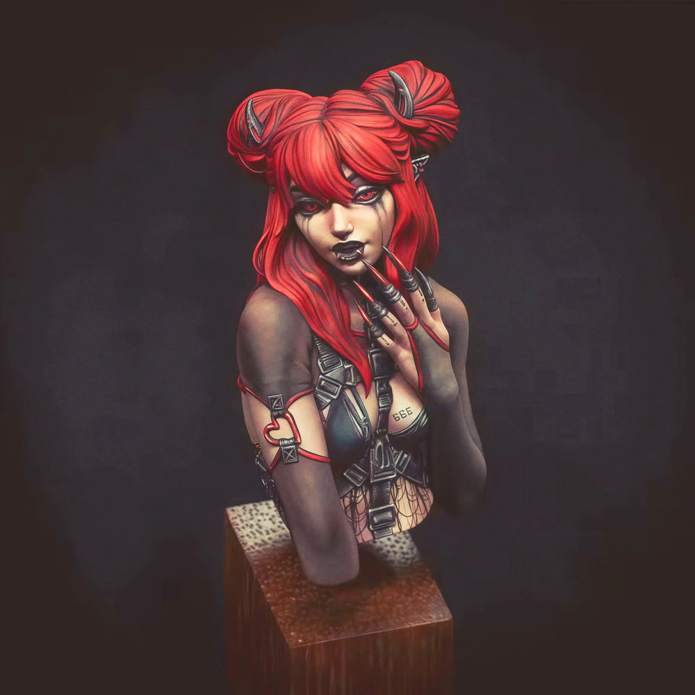 Cyberpunk Succubus — 1/10 Resin Bust
