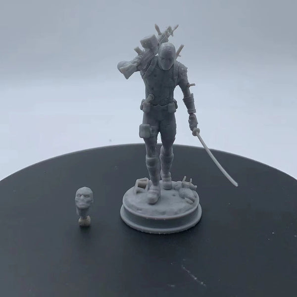 1/24 Death Warrior, Resin Model Figure Kit, Sci-Fi Theme, Unassembled and Unpainted