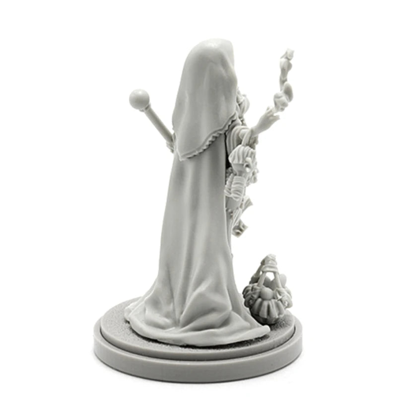 30mm Priestess, Resin Model Figure Kit, Fantasy Theme, Unassembled and Unpainted