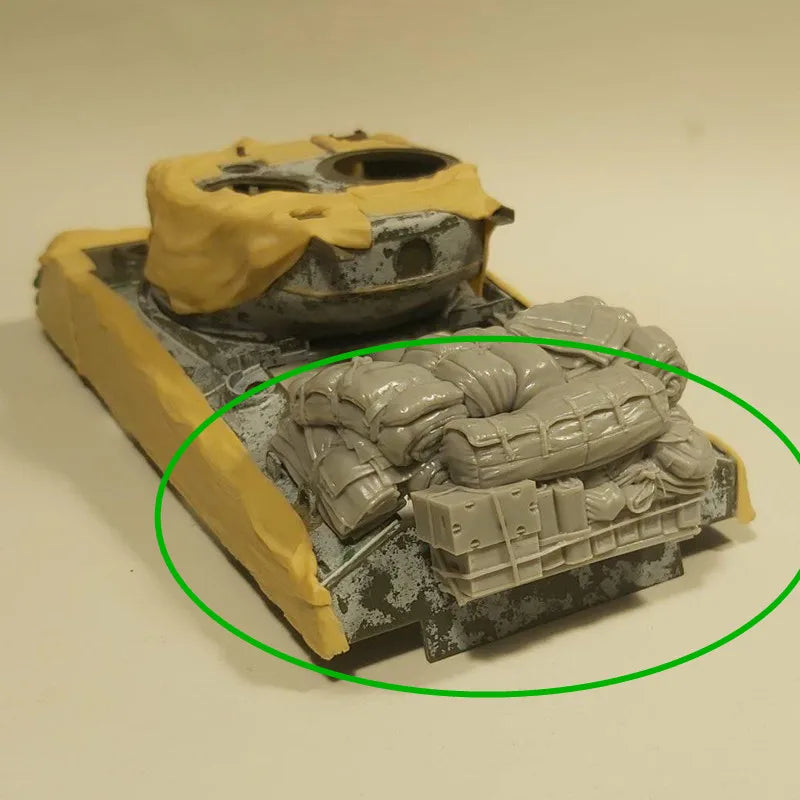 1/35 Modern Main Battle Tank, Resin Model Vehicle Kit, Unassembled and Unpainted