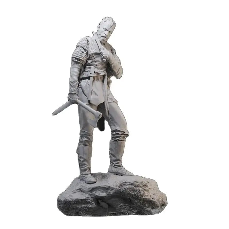 1/18 Medieval Viking Warriors, 3 Figures, Resin Model Figure Kit, Unassembled and Unpainted