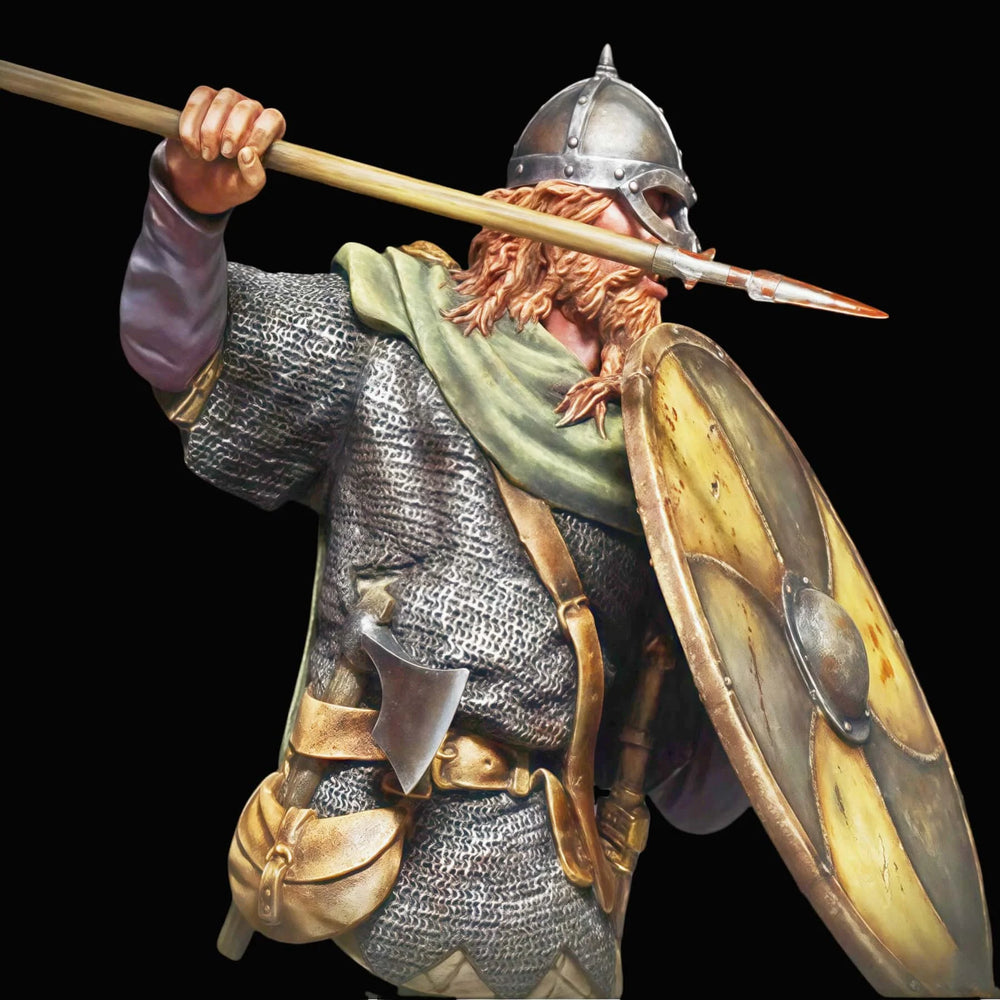 1/12 Ancient Warrior, Resin Model Bust Kit, Unassembled and Unpainted