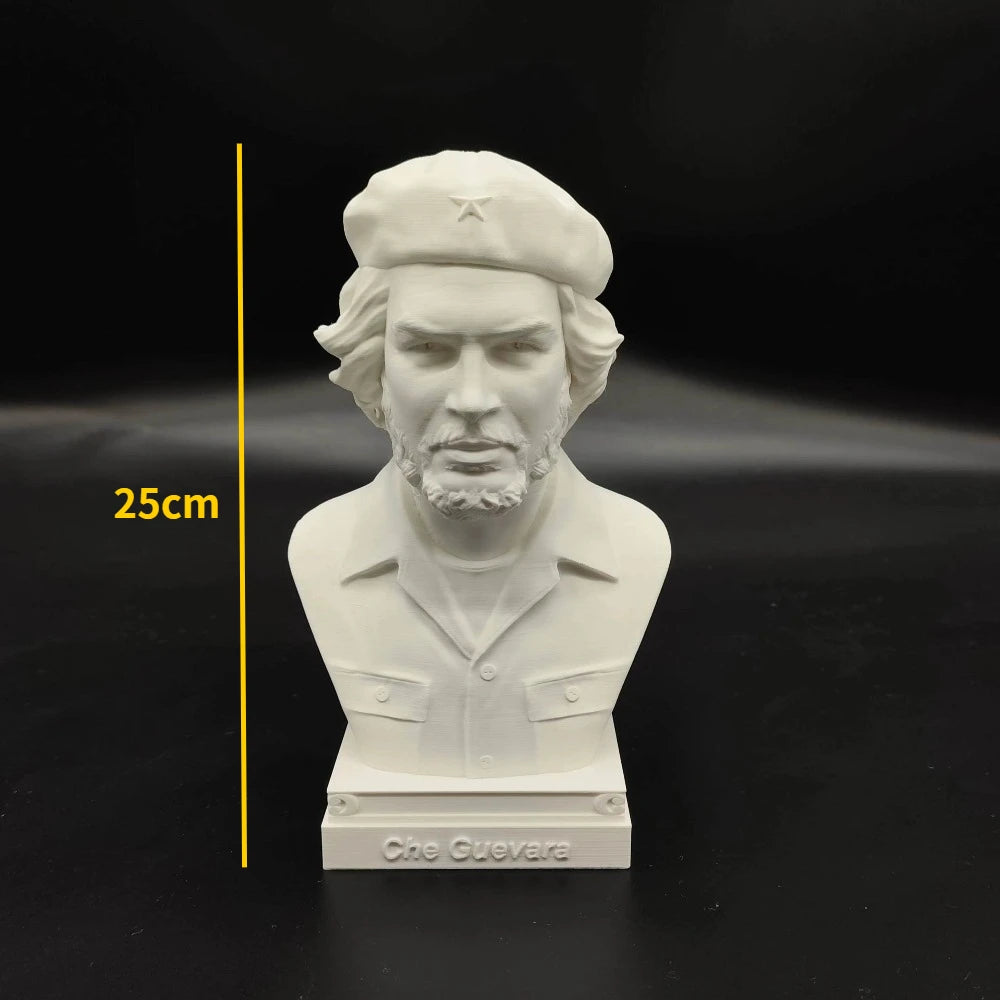 250mm Cold War Che Guevara Revolutionary, Resin Model Bust Kit, Unassembled and Unpainted