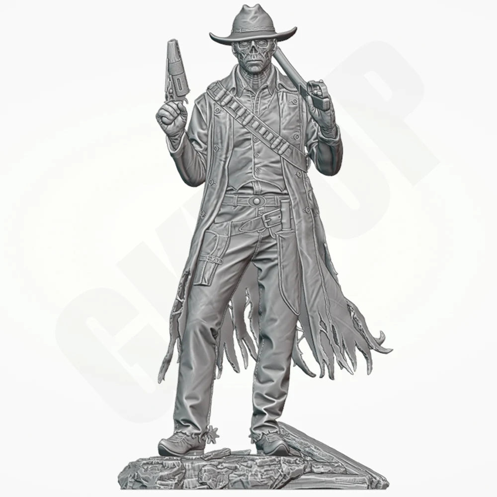 1/24 Dark Fantasy Ghoul, Resin Model Figure Kit, Fantasy Theme, Unassembled and Unpainted