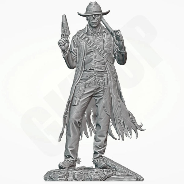 1/24 Dark Fantasy Ghoul, Resin Model Figure Kit, Fantasy Theme, Unassembled and Unpainted