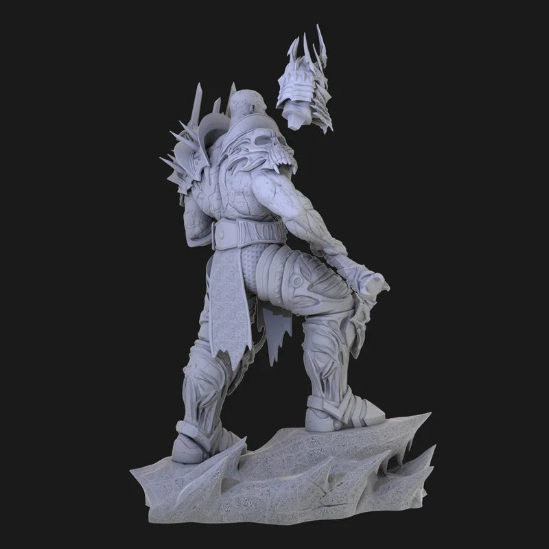 1/24 Bolvar Lich King, Resin Model Figure Kit, Fantasy Theme, Unassembled and Unpainted