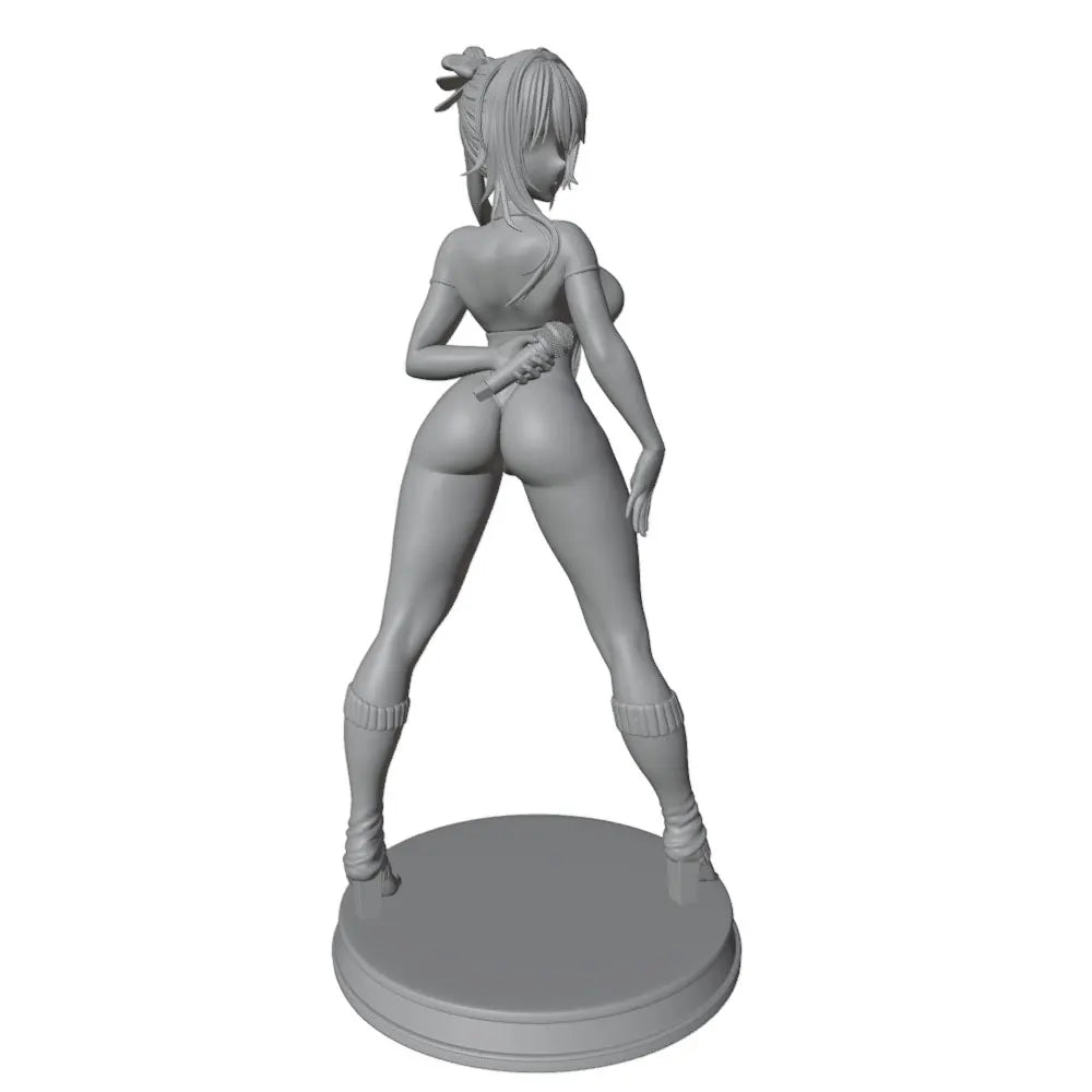 1/24 Sexy Anime Girl, Resin Model Figure Kit, Unassembled and Unpainted