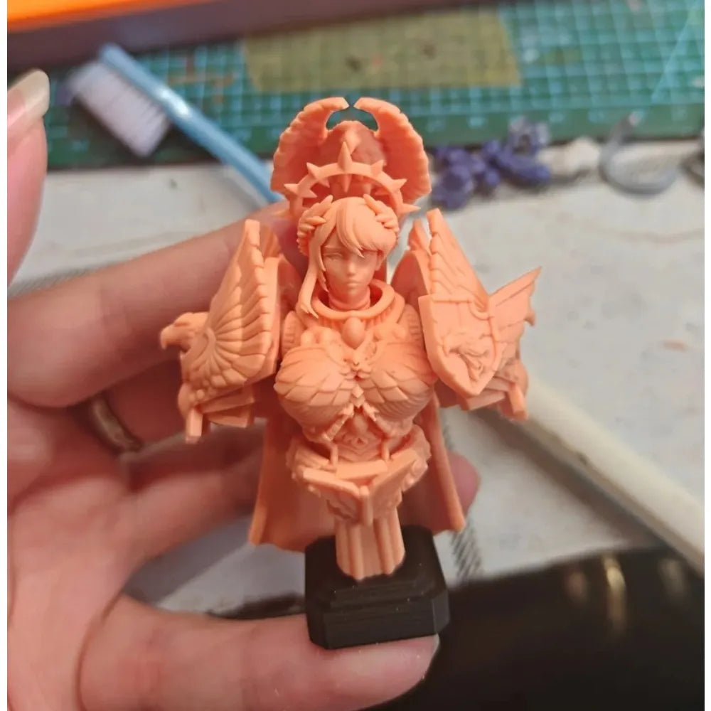 80mm Female Empress, Resin Model Bust Kit, Fantasy Theme, Unassembled and Unpainted