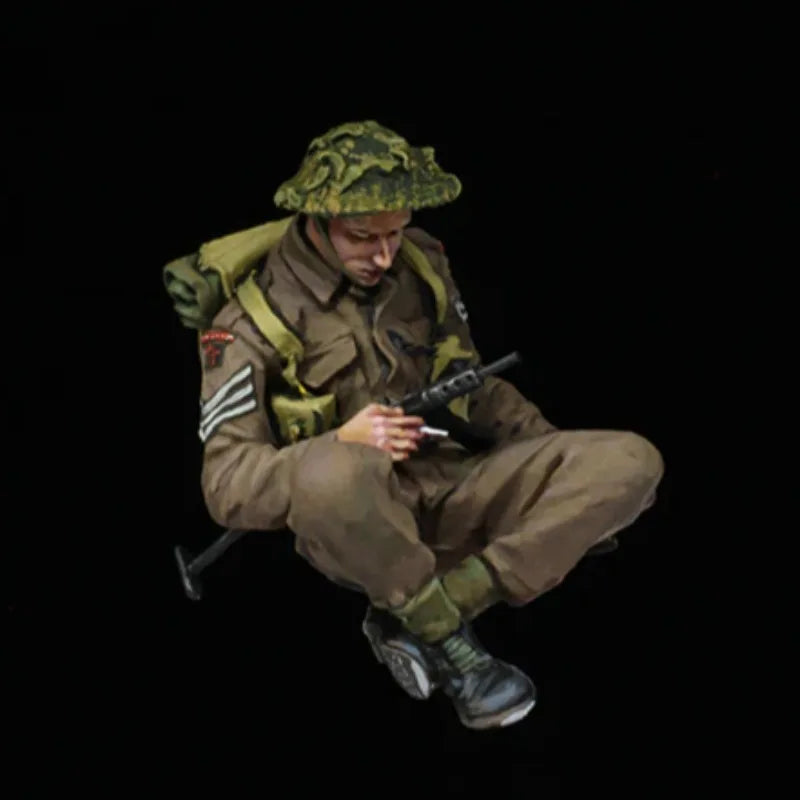 WWII British Infantryman — 1/35 Resin Figure