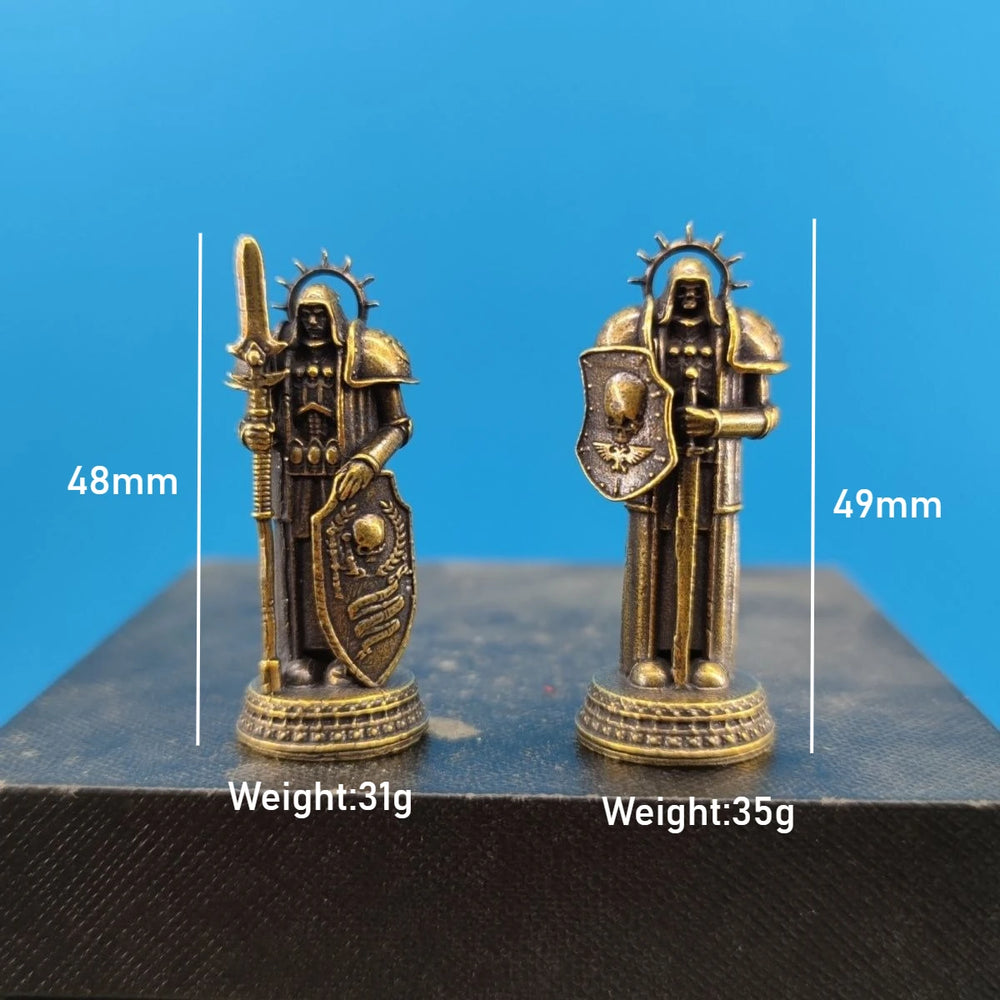 Grimdark Gothic Warriors, 12 Figures, Resin Model Figure Kit, Fantasy Theme, Unassembled and Unpainted