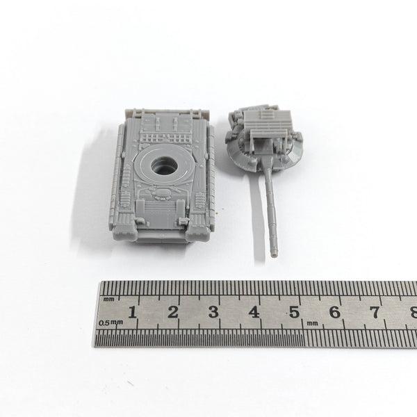 1/144 Modern T-80BVM Up-Armoured Main Battle Tank, Resin Model Vehicle Kit, Unassembled and Unpainted