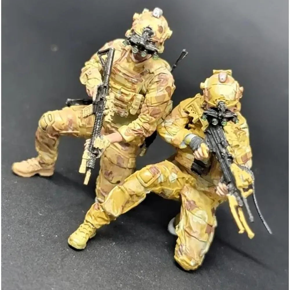 1/35 Modern USMC Combat Squad Tactical Assault, 6 Figures, Resin Model Figure Kit, Unassembled and Unpainted