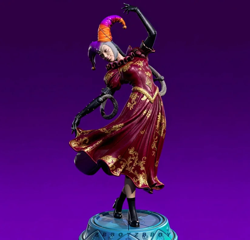 75mm Horned Warrior Queen, Resin Model Figure Kit, Fantasy Theme, Unassembled and Unpainted