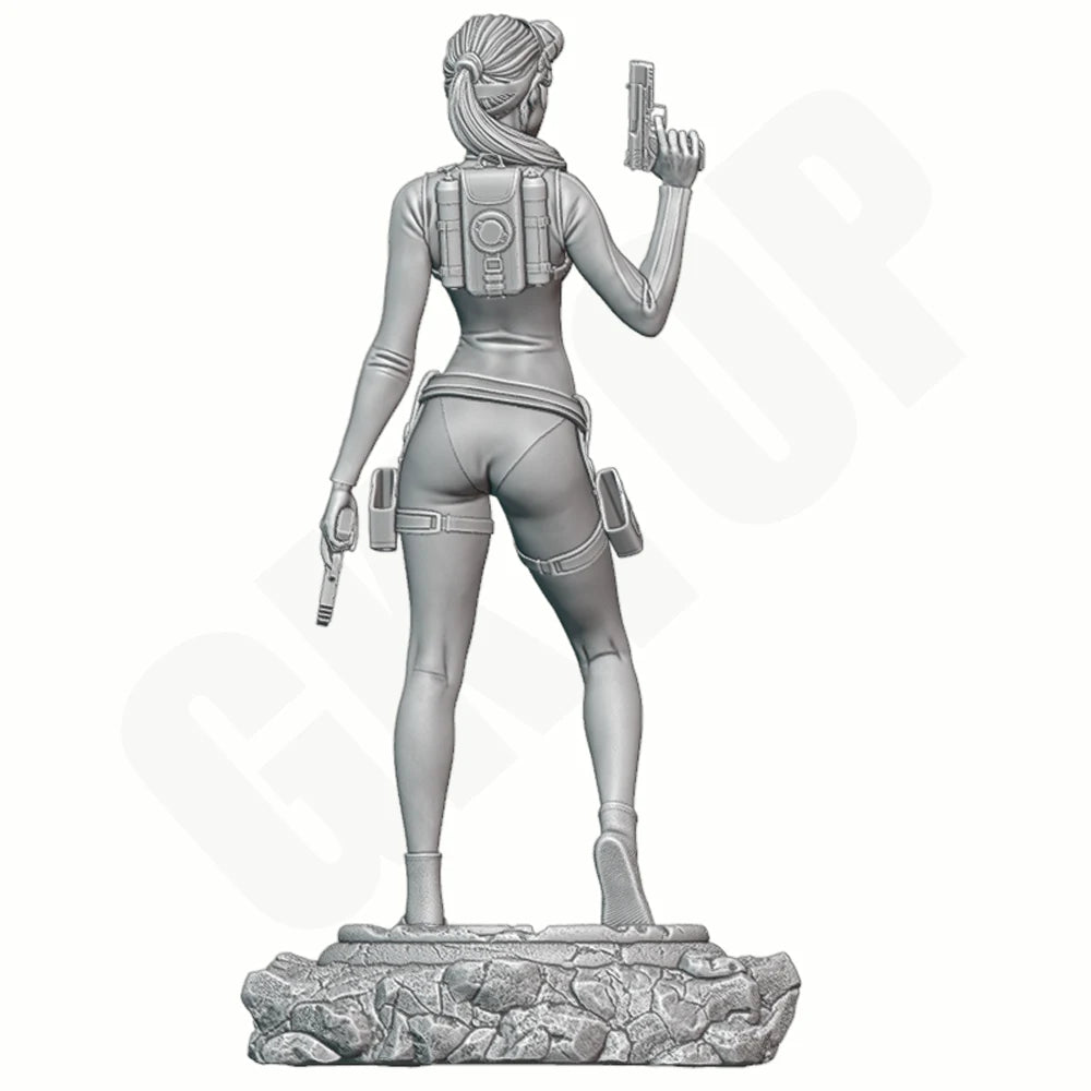 1/24 Modern Sci-Fi Tactical Explorer, Resin Model Figure Kit, Unassembled and Unpainted