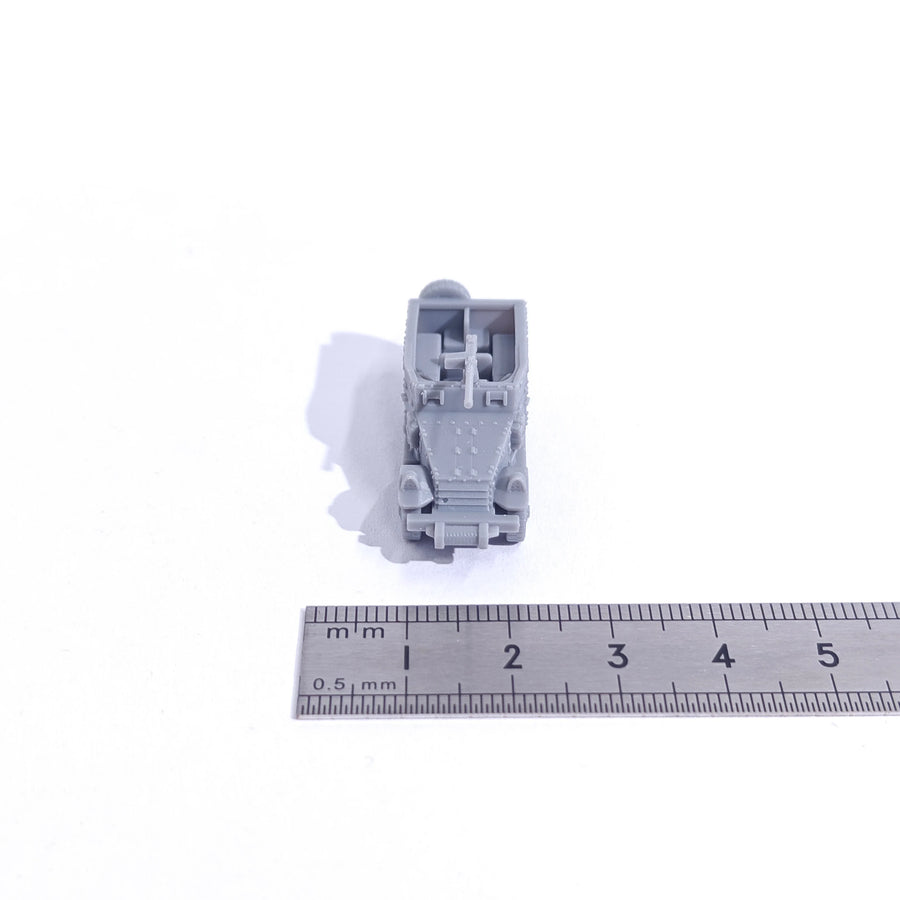 1/144 Scale M3A1 Scout Car Unpainted Miniatures Reisn Model Kits