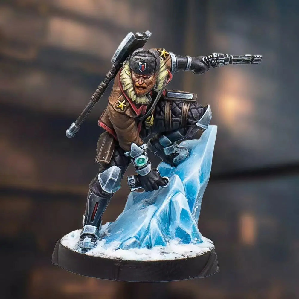 28mm Medieval Varangian Guard Warrior, 3 Figures, Resin Model Figure Kit, Unassembled and Unpainted
