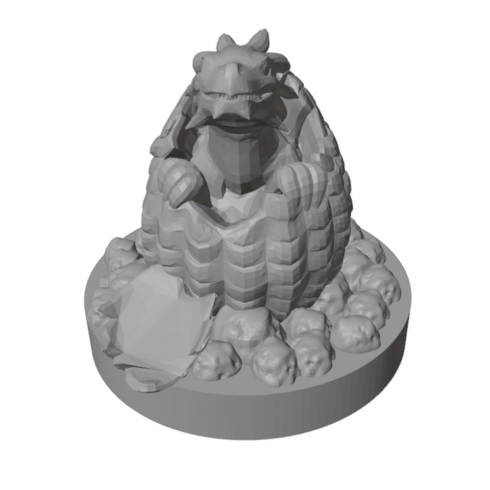 56mm Dinosaur Hatchlings, 5 Figures, Resin Model Diorama Kit, Fantasy Theme, Unassembled and Unpainted