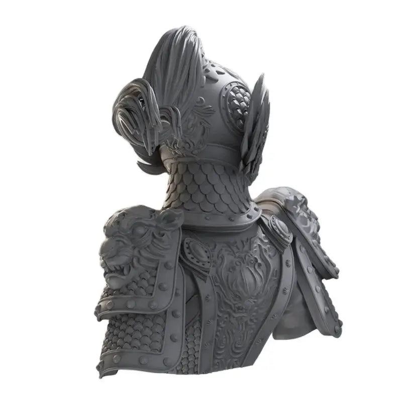 1/10 Chinese Female Generals, 3 Figures, Resin Model Bust Kit, Military Theme, Unassembled and Unpainted