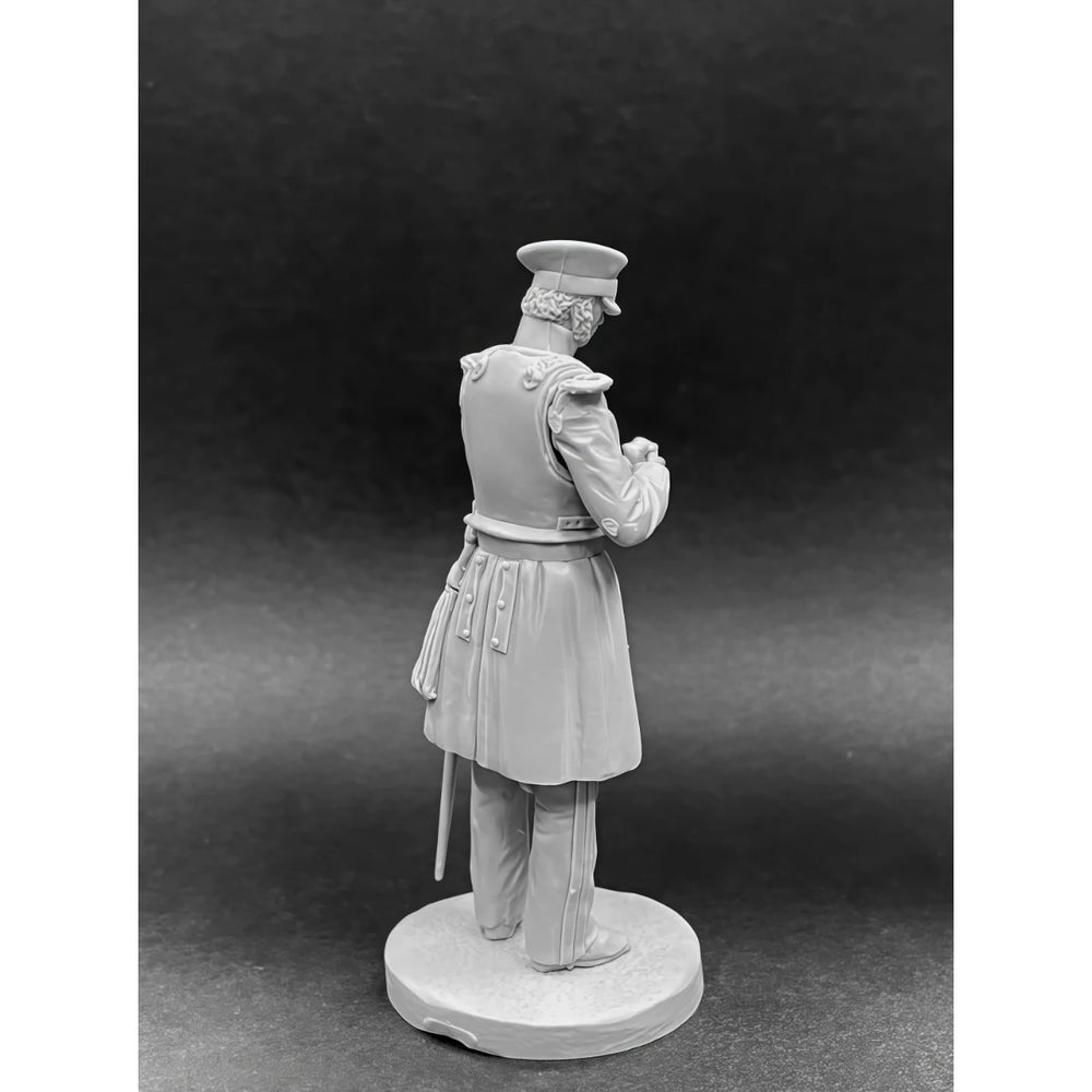 54mm Modern Russian Guards Engineer Battalion Officer, Resin Model Figure Kit, Unassembled and Unpainted