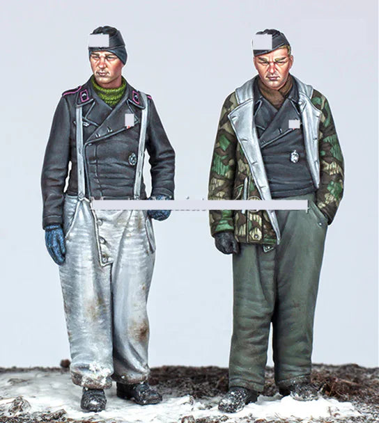 1/35 WWII Soldier/Pilot, Resin Model Figure Kit, Unassembled and Unpainted