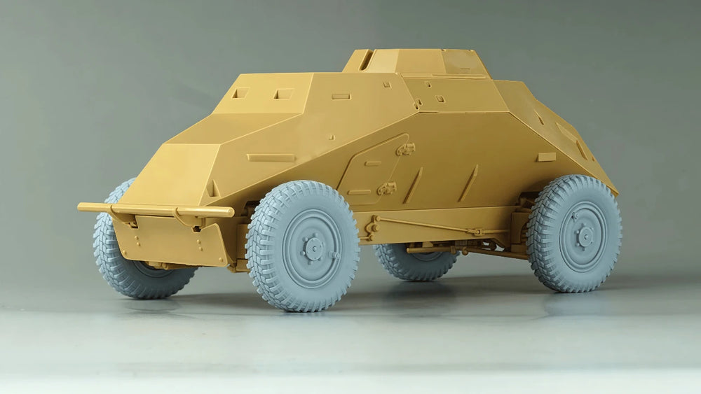 1/35 WWII German Sd.kfz 222/223, Resin Model Vehicle Kit, Unassembled and Unpainted