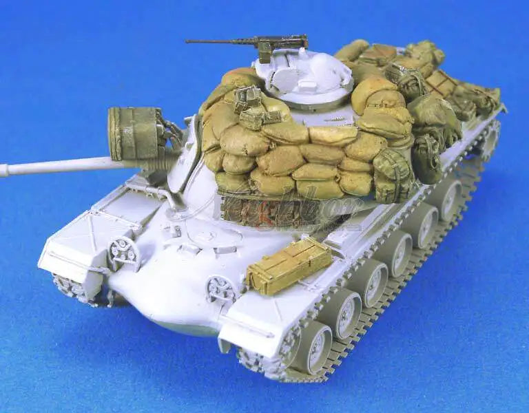 1/72 Vietnam War M48A3 Tank, Resin Model Vehicle Kit, Unassembled and Unpainted