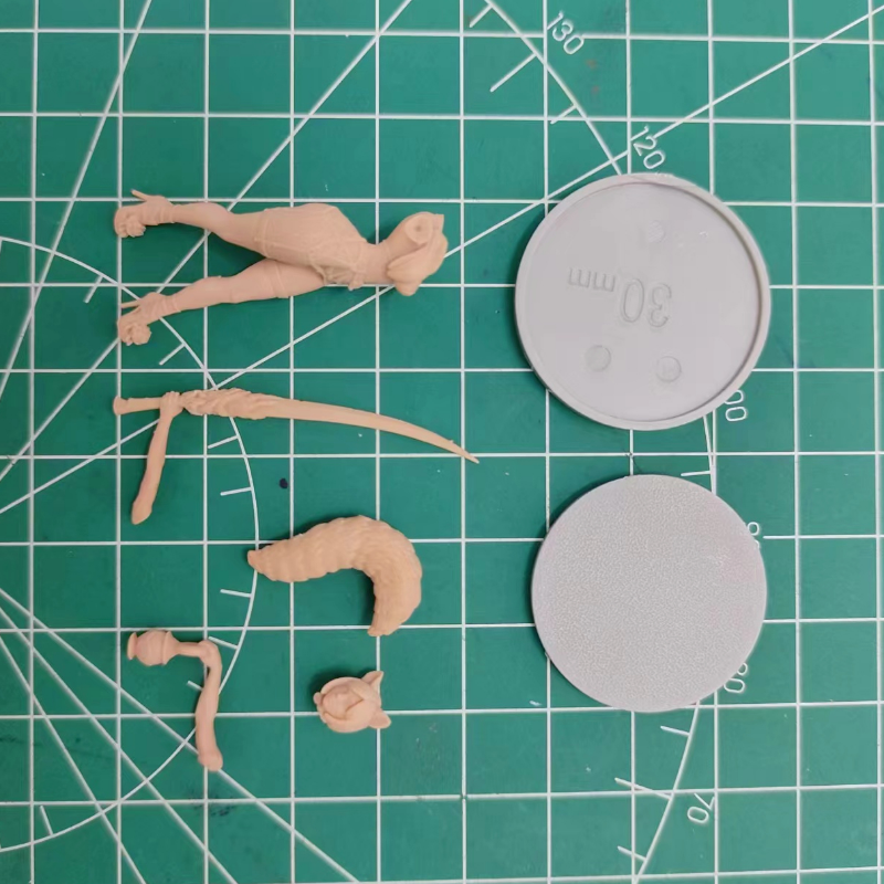 30mm Succubus Demon, Resin Model Figure Kit, Fantasy Theme, Unassembled and Unpainted