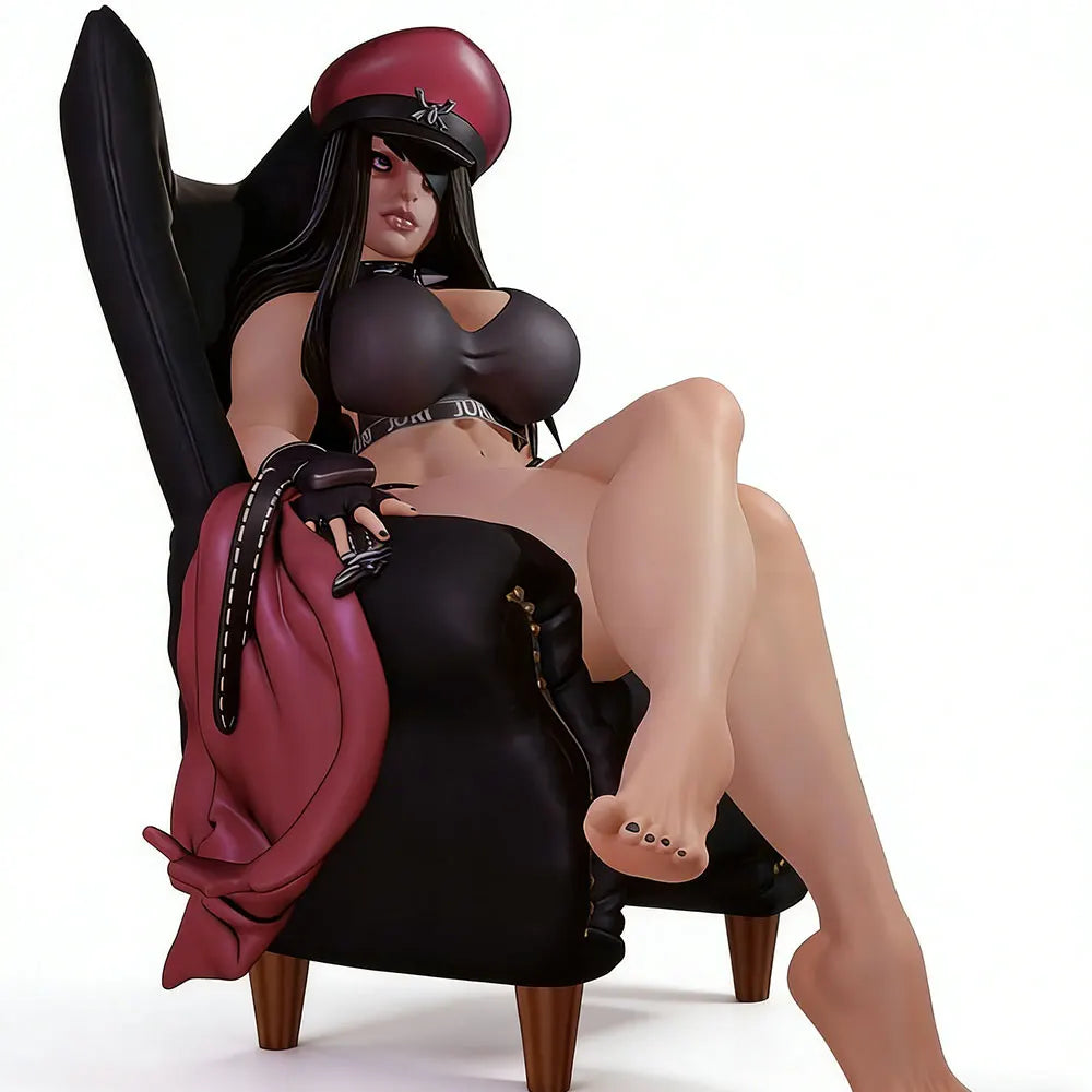 1/24 Sexy Female Lounging, Resin Model Figure Kit, Unassembled and Unpainted