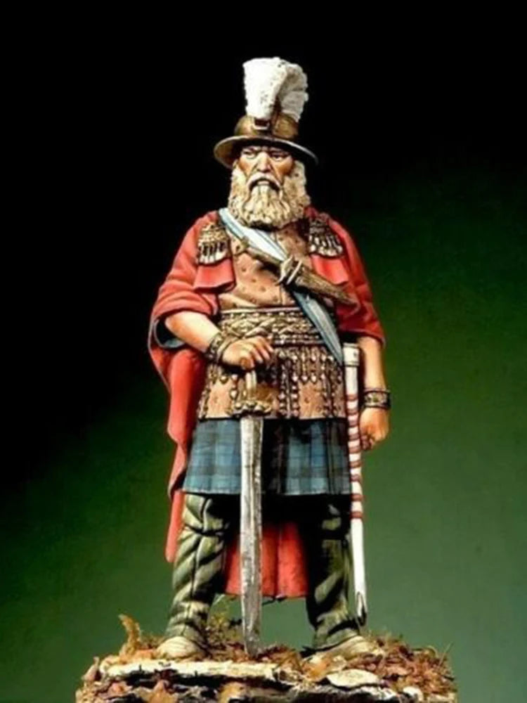 1/32 Ancient Warrior, Resin Model Figure Kit, Unassembled and Unpainted