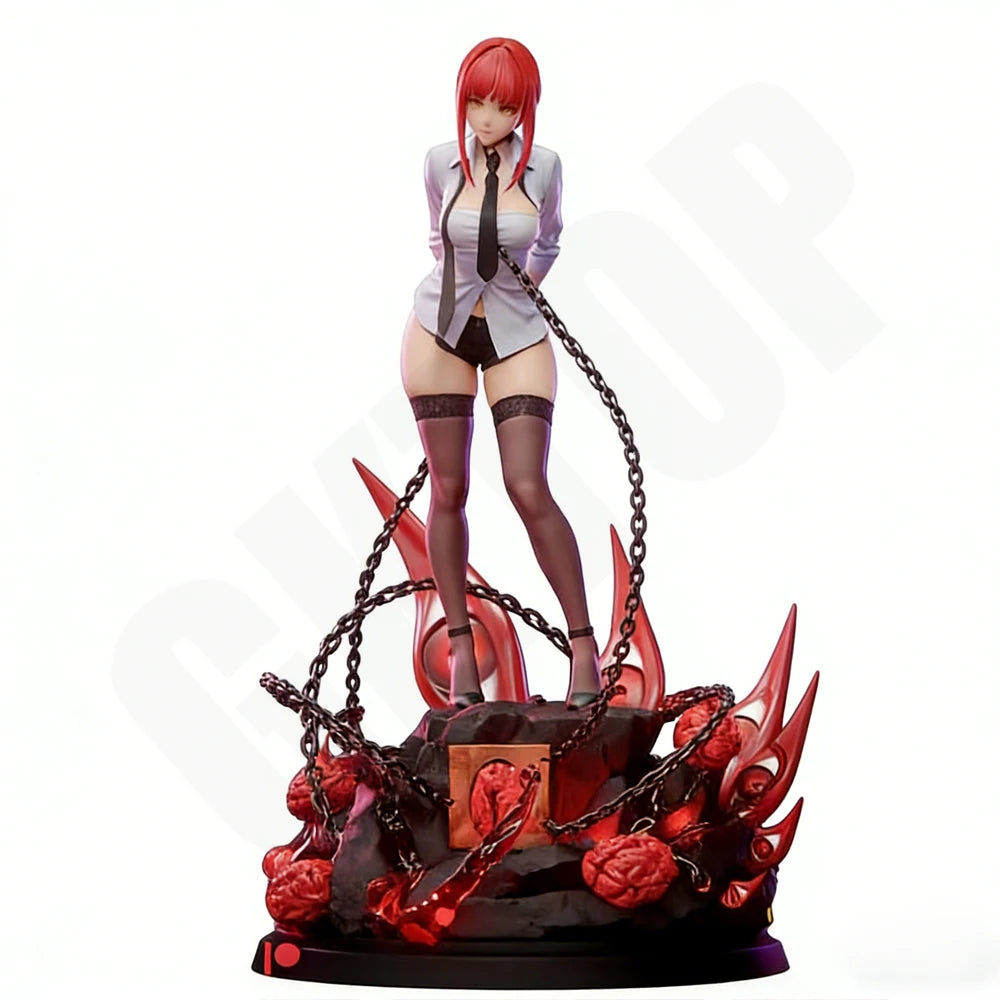 1/24 Dark Magic Witch with Contract, Resin Model Figure Kit, Fantasy Theme, Unassembled and Unpainted