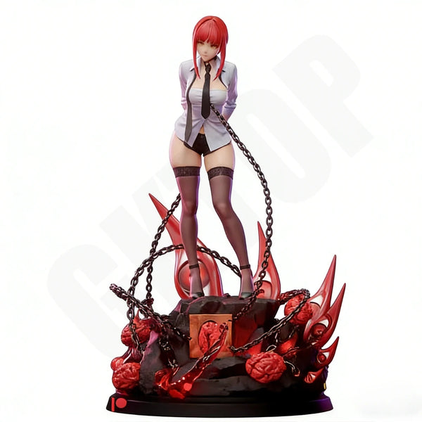 1/24 Dark Magic Witch with Contract, Resin Model Figure Kit, Fantasy Theme, Unassembled and Unpainted