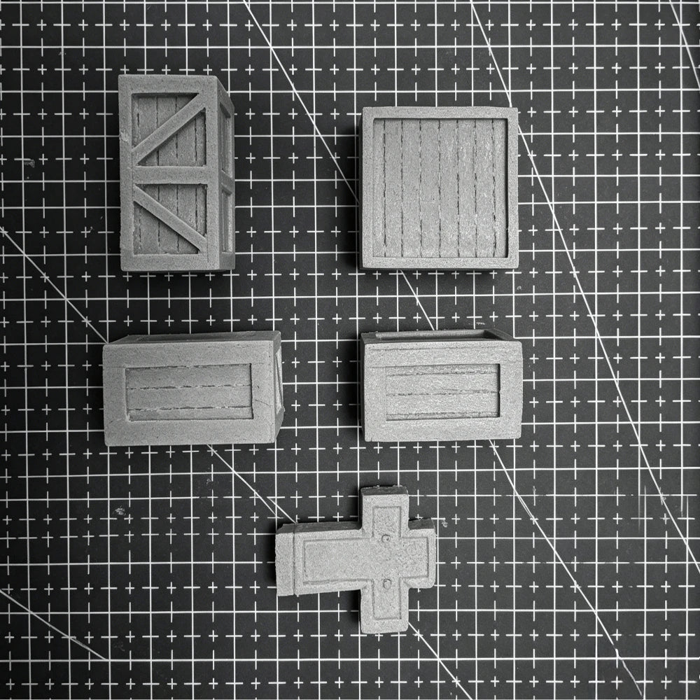 1/35 WWII European Architectural, Resin Model Terrain Kit, Unpainted