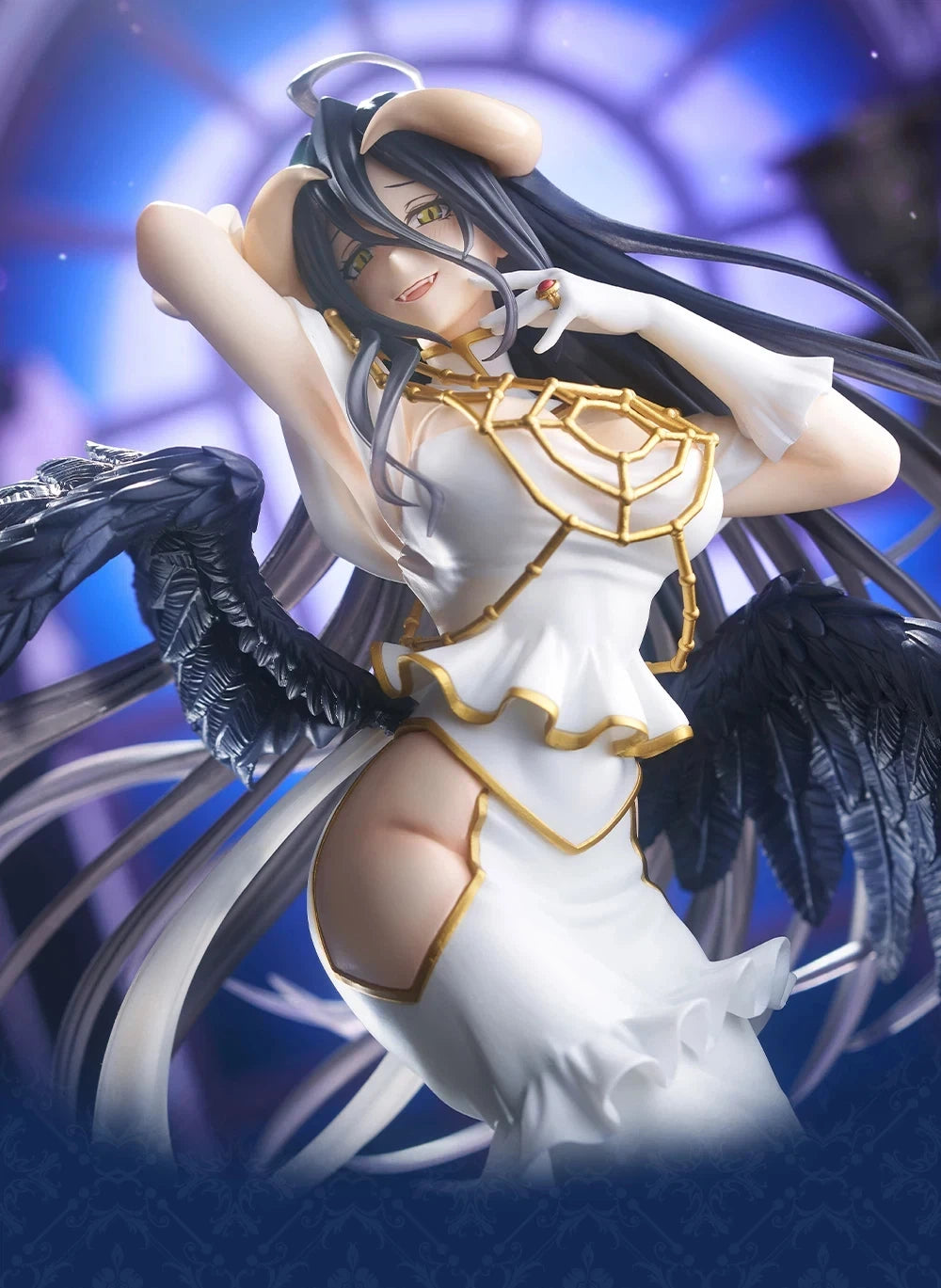Albedo Angel, Resin Model Figure Kit, Anime Theme, Unassembled and Unpainted