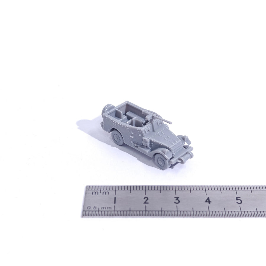 1/144 Scale M3A1 Scout Car Unpainted Miniatures Reisn Model Kits