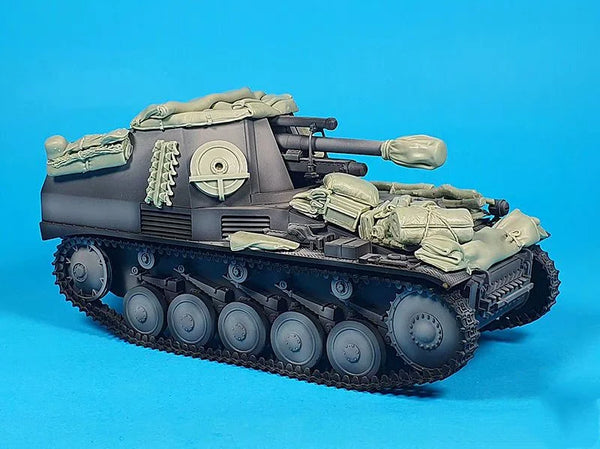 1/35 WWII German Sd.Kfz. 124 Wespe, Resin Model Vehicle Kit, Unassembled and Unpainted