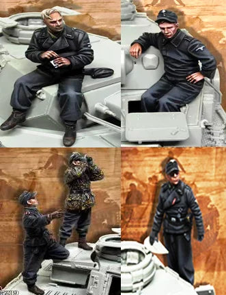 1/35 Modern Special Forces, 5 Figures, Resin Model Figure Kit, Unassembled and Unpainted