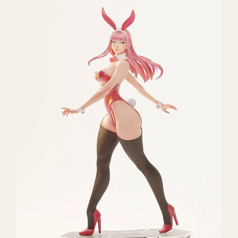 1/24 Demon Succubus with Curved Horns, Resin Model Figure Kit, Unassembled and Unpainted