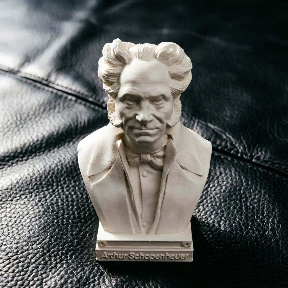 250mm Arthur Schopenhauer, Resin Model Bust Kit, Historical Theme, Unassembled and Unpainted