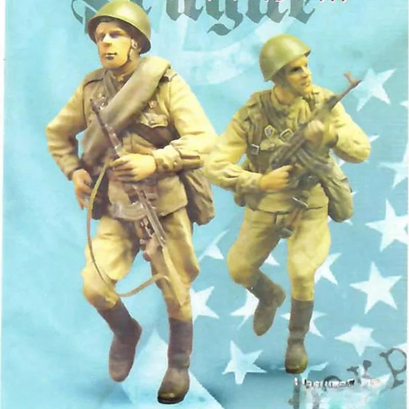 1/35 Cold War Soviet Infantry Soldier, Resin Model Figure Kit, Unassembled and Unpainted