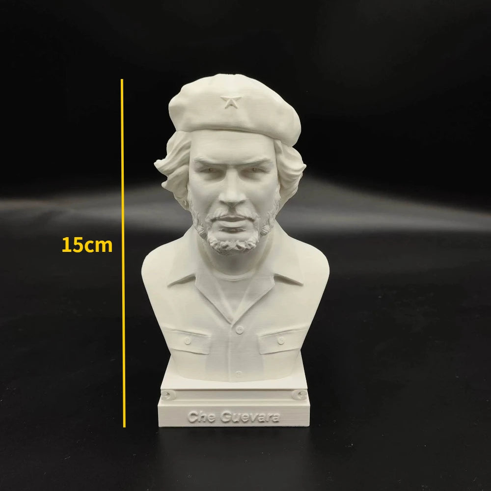 250mm Cold War Che Guevara Revolutionary, Resin Model Bust Kit, Unassembled and Unpainted
