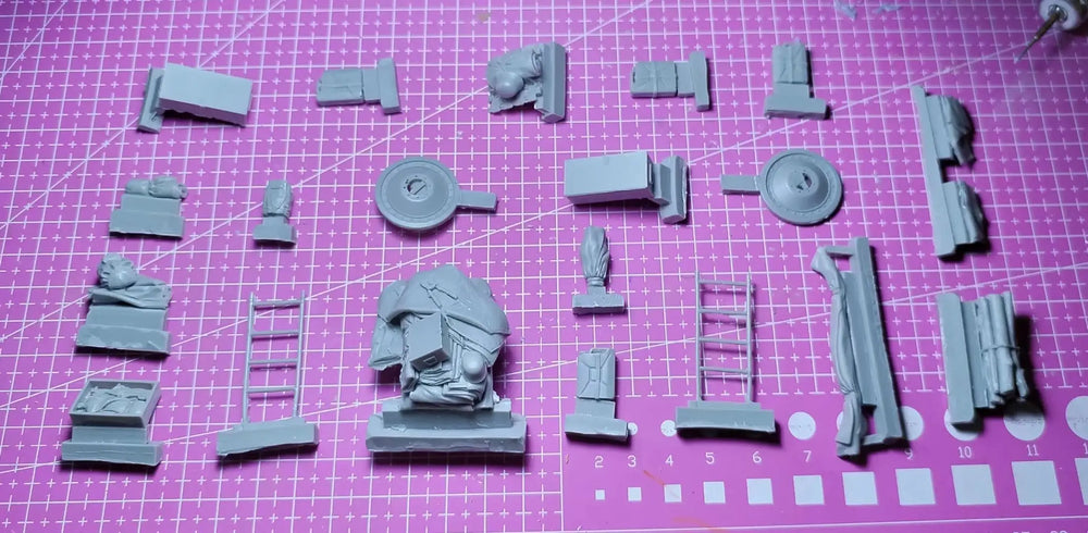 WWII Panzer Tank — 1/35 Resin Vehicle